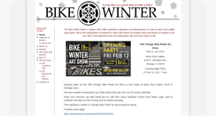 Desktop Screenshot of bikewinter.org